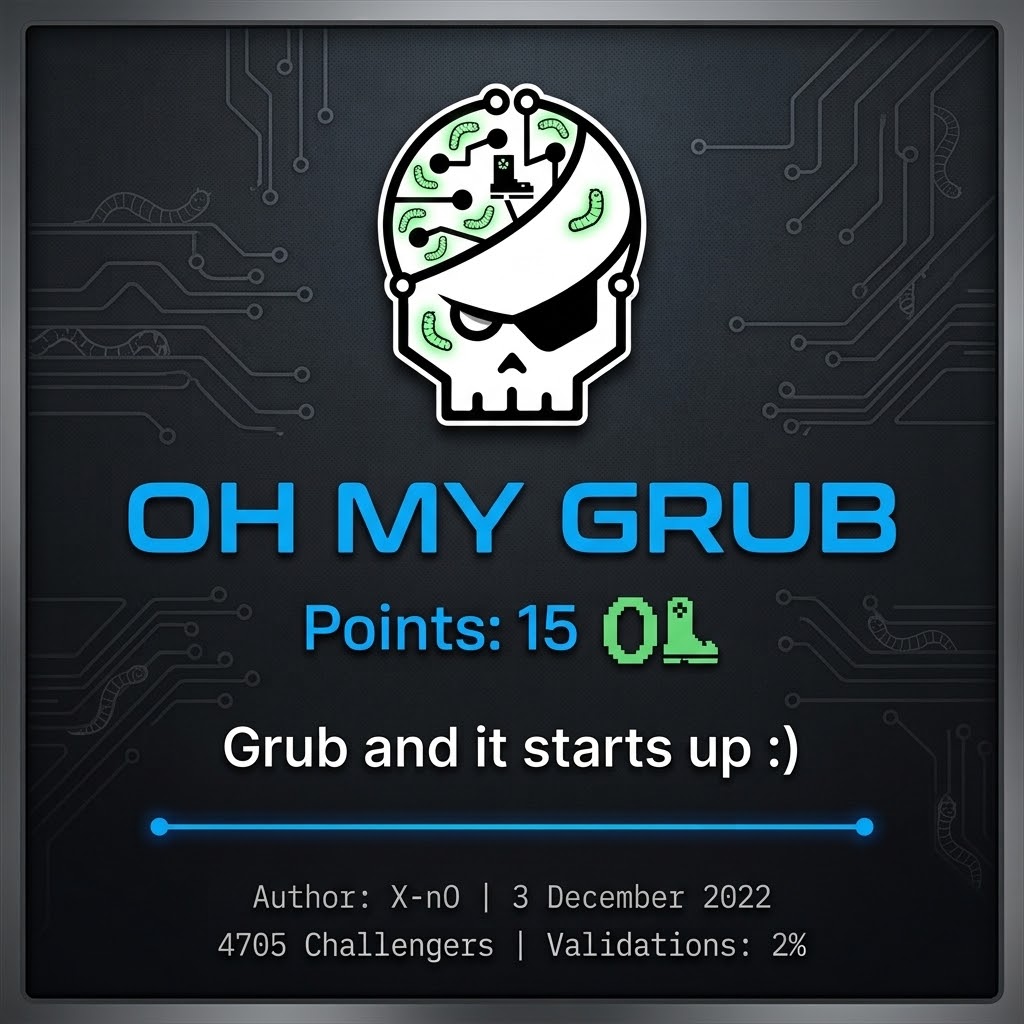 Root-me — Oh My Grub