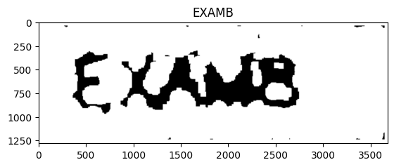 Processed OCR image after grayscale conversion, denoising, thresholding, and padding